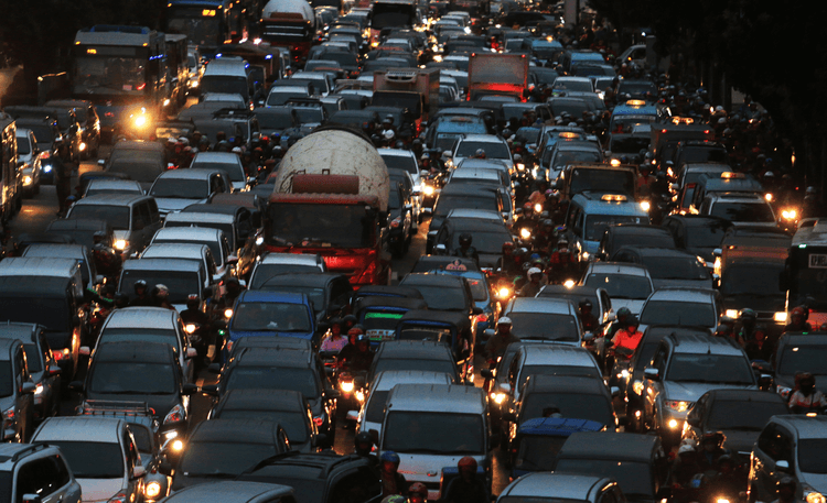 Traffic jam by Yamtono_Sardi